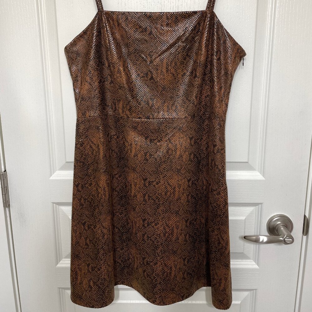 Animal Print Dress
